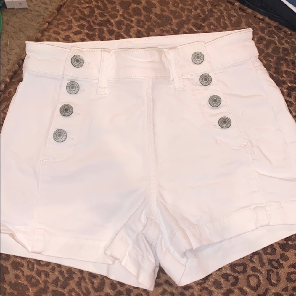 American Eagle Size 0 Hi-Rise Shortie Jean Short